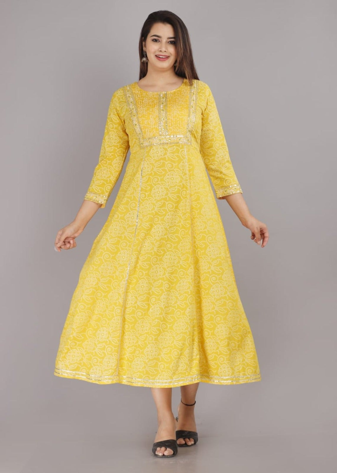 Bandhini - Pure cotton print top